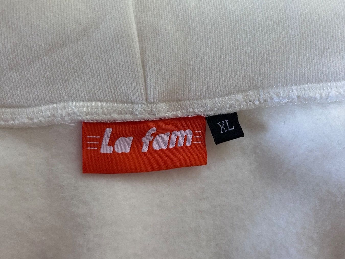 Urban Outfitters Pullover & Sweatshirts: La Fam Hoodie mit Glitzer – Neu (gemäss Beschreibung) aus St. Gallen von look-twice 4