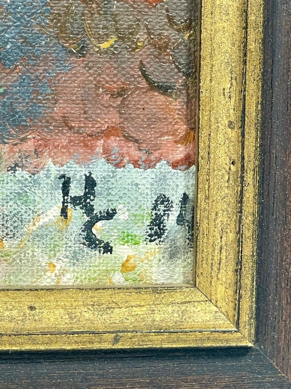 Gemälde: KÜNSTLER MONOG.HC OELGEMÄLDE MIT RAHMEN – Gebraucht aus Gersau von grafik-kunst 4