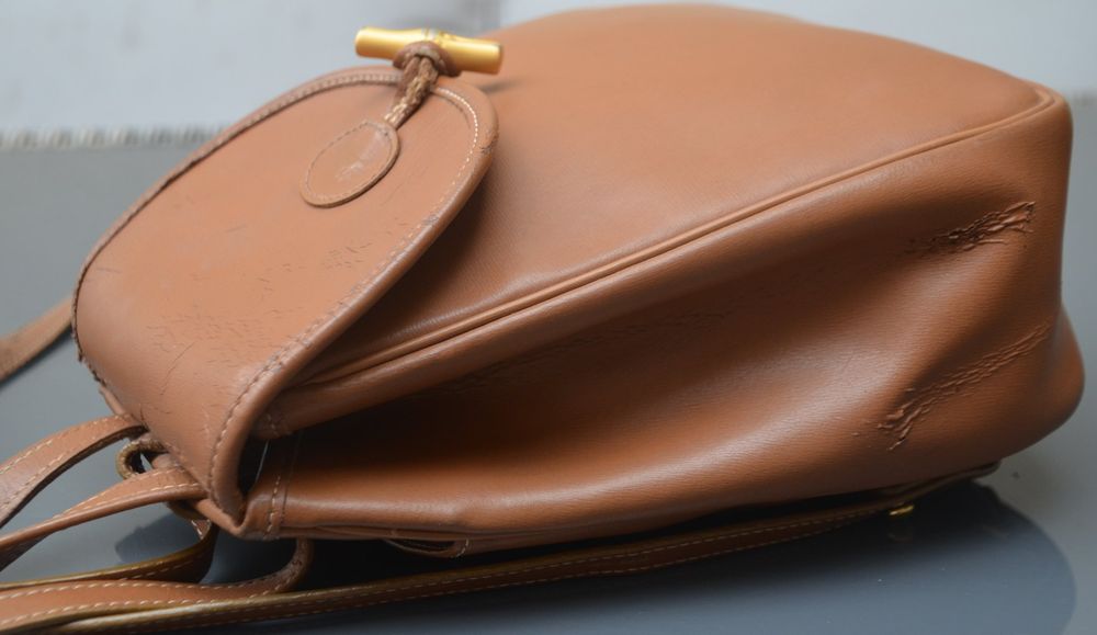 Longchamp Zaini: Rucksack Longchamp Roseau sac à dos – Difettoso da Collonges venduto da arashee 8