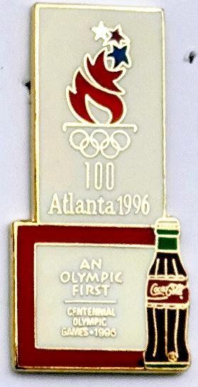Coca-Cola Plaquettes & Badges: Coca-Cola Olympia Pin – D'occasion à Pfäffikon ZH par Colacity