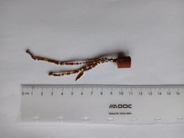 Miniatur-Baumstamm-Perle Dreadlockschmuck Haarschmuck