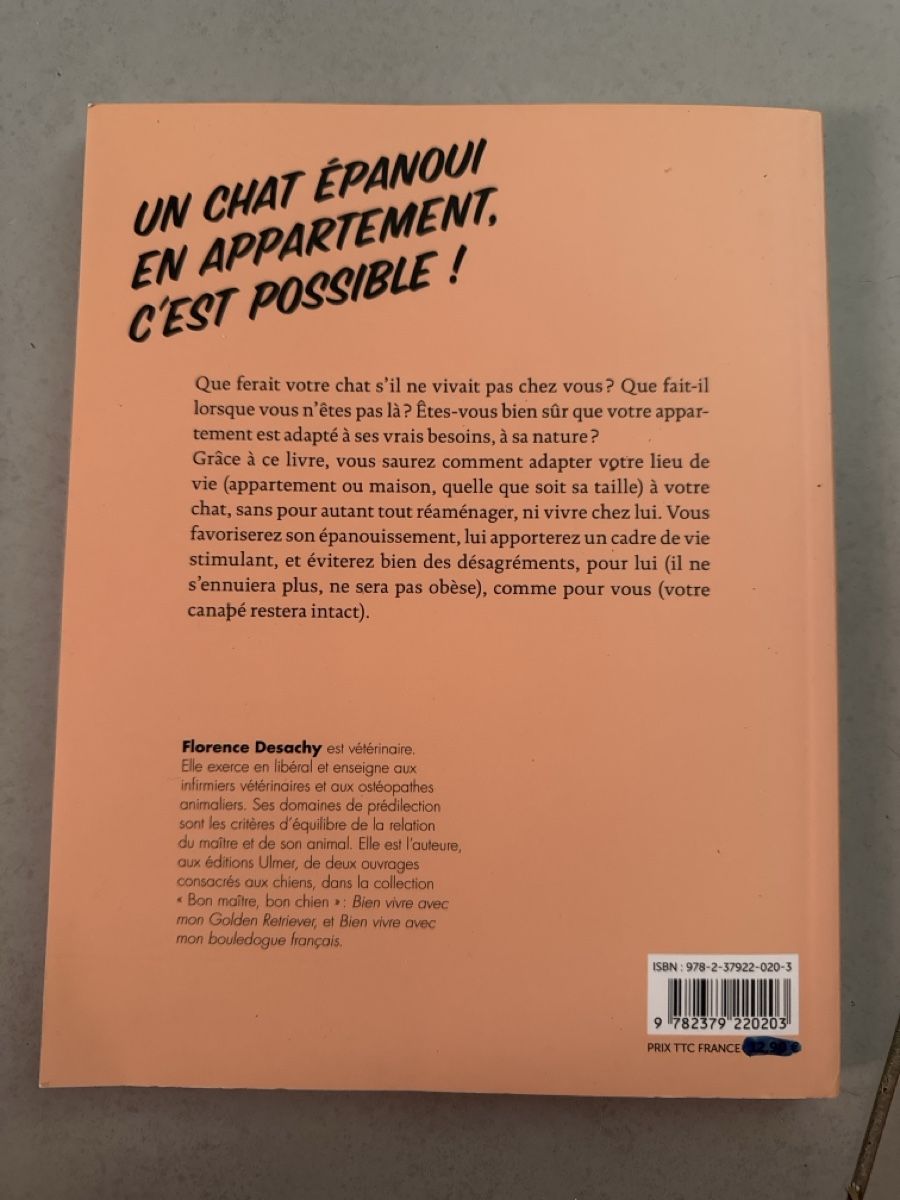 Bücher: Mon chat adore mon appart - Adaptations et aménagements – Gebraucht aus Renens VD von gro_lvf5 2