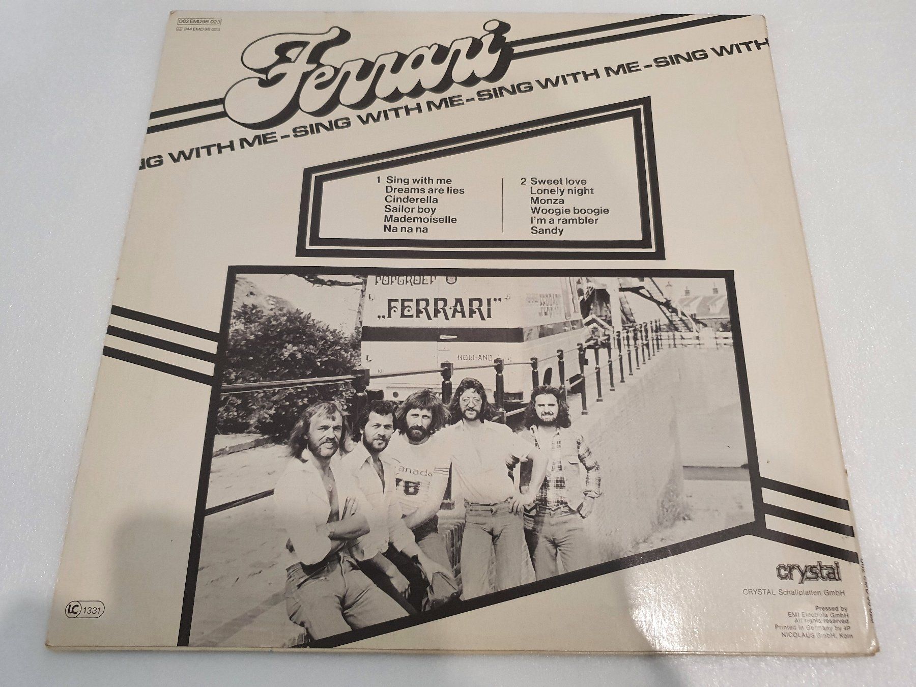 Dischi in vinile: Ferrari – Sing With Me – Usato da Uster venduto da Vinyl-Leidenschaft 1