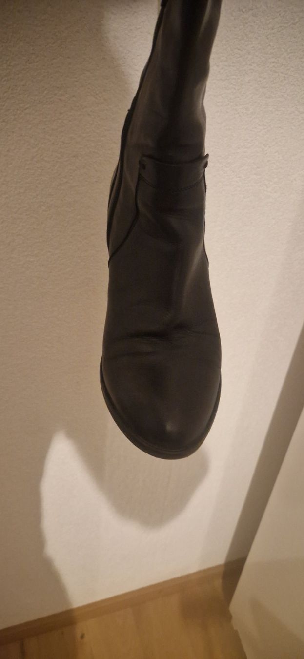 Navyboot Damenschuhe: Bottes en cuir véritable  Taille 39 - Élégantes! Navyboot – Gebraucht aus Chavornay von Aglianico 2