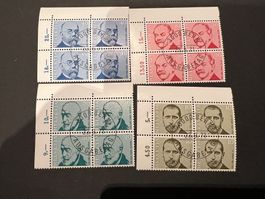 CH  1971 Viererblock Serie FDC  Luxus  (4452)