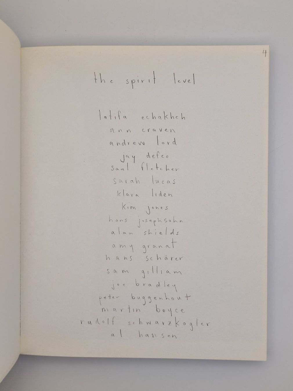 Libri: ARTISTS BOOKS - UGO RONDINONE - – Usato da Goldach venduto da Gaip 1