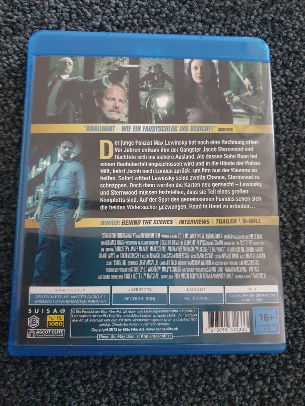 Alle DVDs: ENEMIES WELCOME TO THE PUNCH – Gebraucht aus Ruswil von jan_bxl5 1
