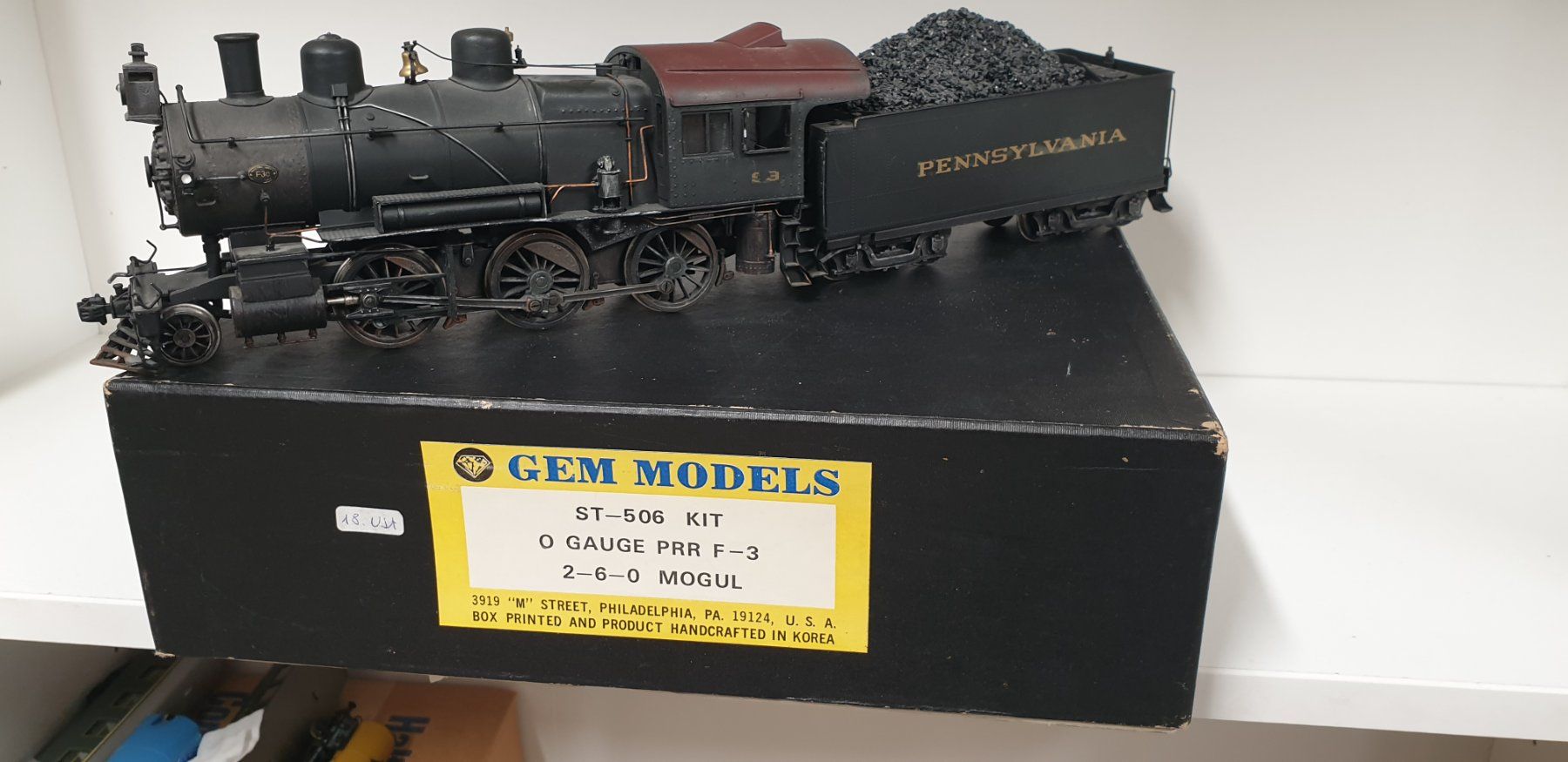 Modellini di ferrovie: GEM Models Spur 0   2-6-0 Mogul – Usato da Geroldswil venduto da TopTrain54