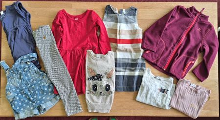 Mädchen Kleiderpaket Grösse 98/104