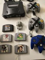 Nintendo 64 Konsole mit 3 Controller & 6 Spiele!