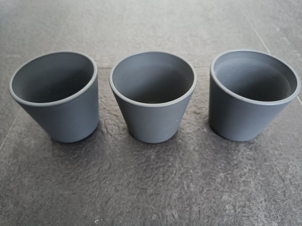 IKEA Blumentöpfe grau 6 cm Kaufen auf Ricardo