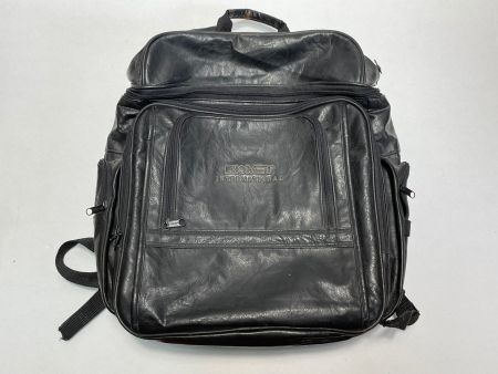 Vintage 80s Leather Vinyl Backpack
