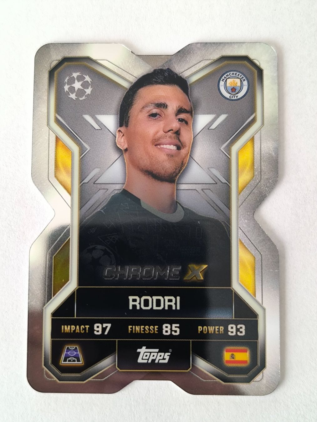 Topps Sammelbilder & Trading cards: Topps Match Attax Extra 25/26 - Chrome X - Rodri - CX2 – Gebraucht aus Zürich von manito89