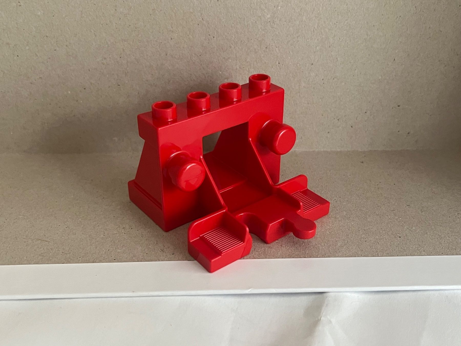 Giocattoli: Lego Duplo Prellbock rot zur Eisenbahn – Usato da Ostermundigen venduto da bibi511