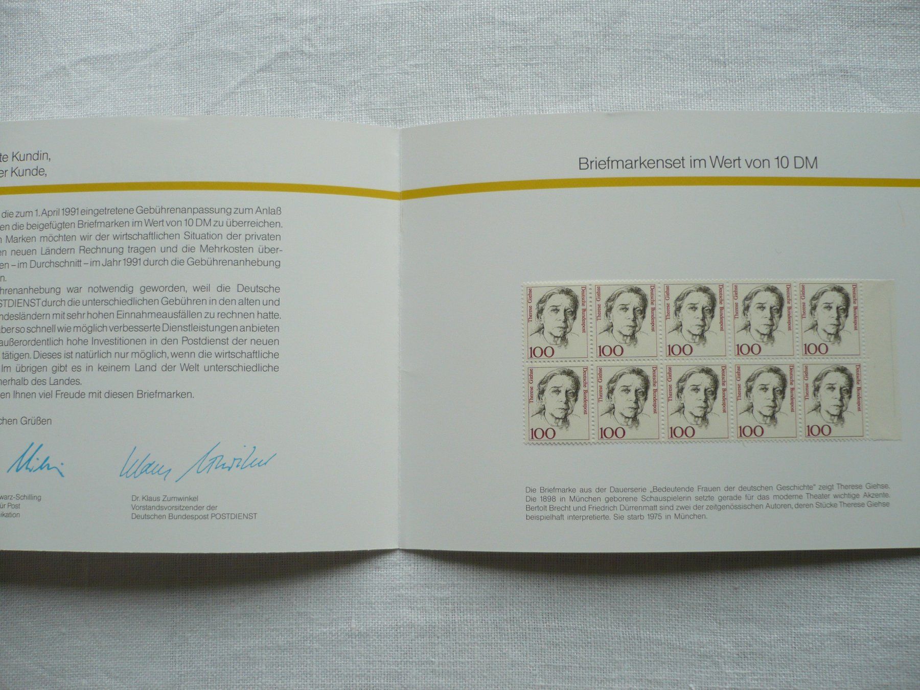 Alle Briefmarken: D 1991 Geschenkset "Neue Bundesländer" – Gebraucht aus Zürich von saltandpepper008 1