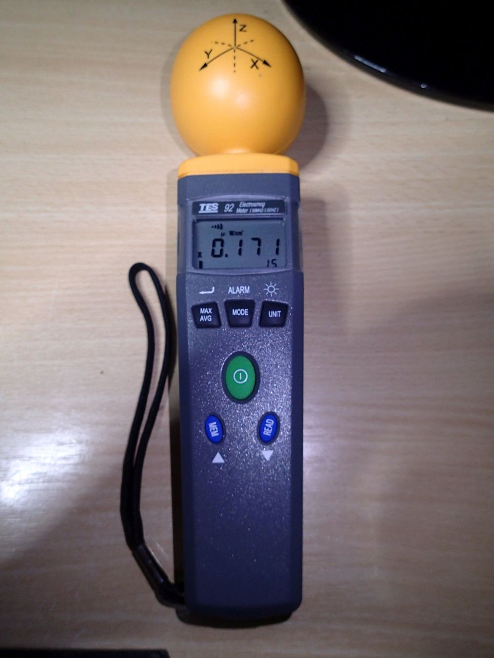 Misurare: Elektrosmog Meter TES-92 HF-Strahlung 3D-Messung – Usato da Zürich venduto da youelec 2