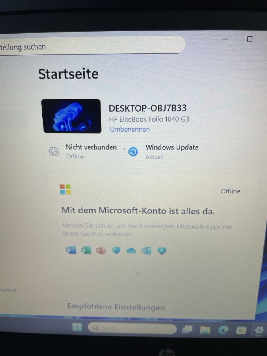 Hewlett Packard Notebook: HP Elitebook Folio 1040 G3 mit Sim – Nuovo (secondo la descrizione) da Abtwil sg venduto da Kueng.MultiOutlet 1