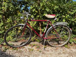 Fahrrad Stadtrad rot Sturmey Archer 3-Gang guter Zustand