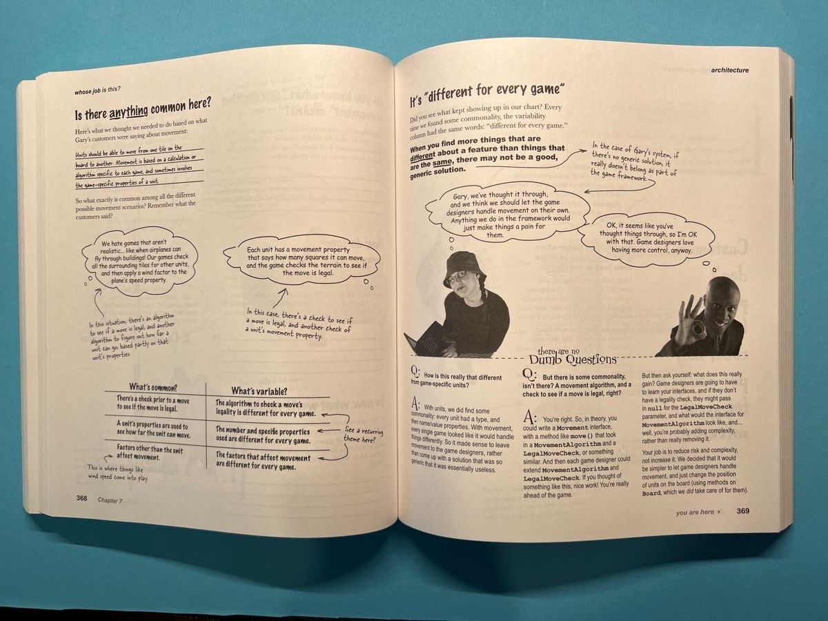 Livres: Livre "Head First: Object-Oriented" + Design Patterns Poster – D'occasion à Genève par  2