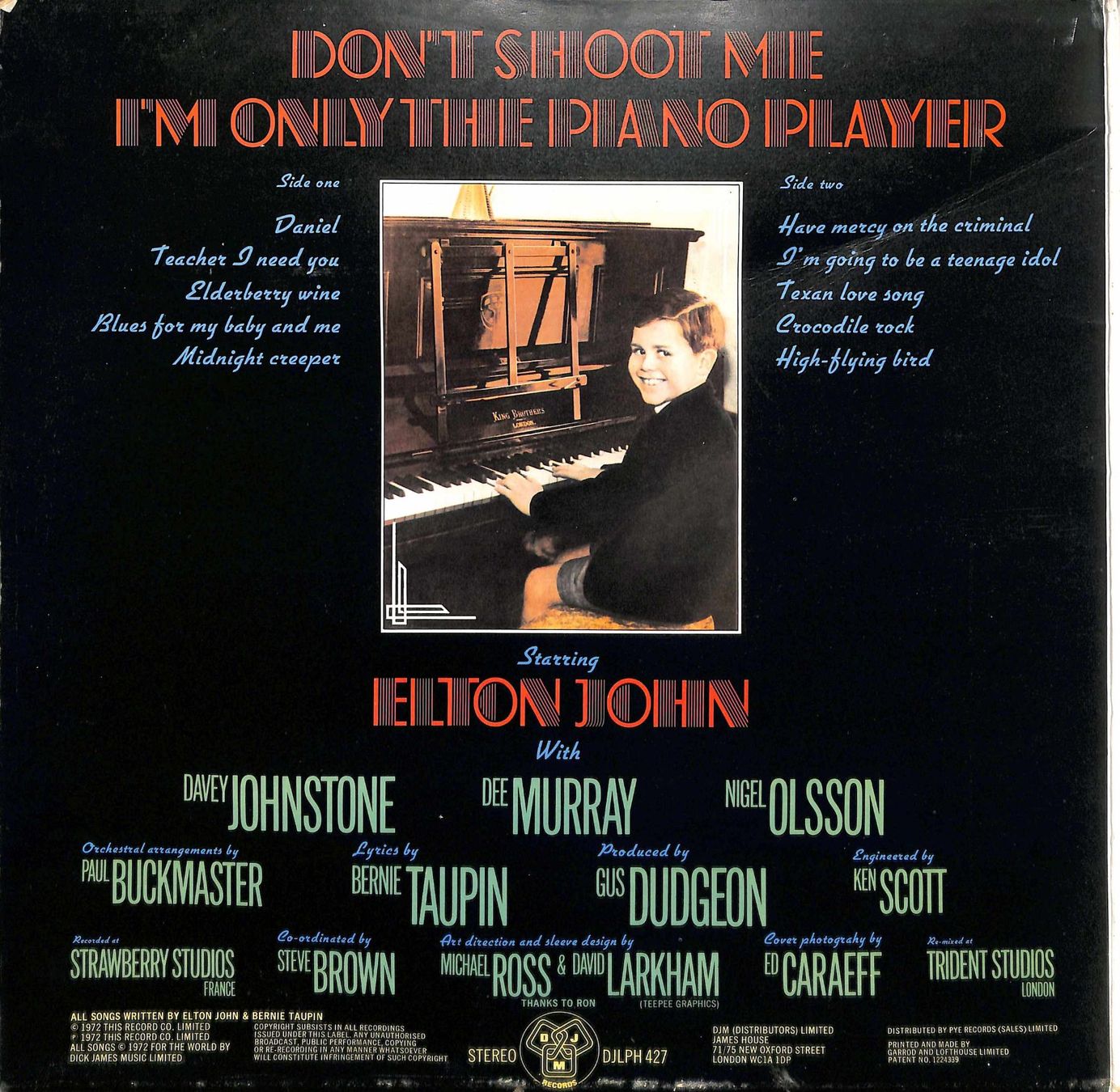 Schallplatten: LP Elton John - Don't shoot me – Gebraucht aus Trimmis von Beax72 1