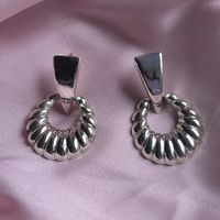 Ohrenringe Ovale Muschelringe( echt silber)
