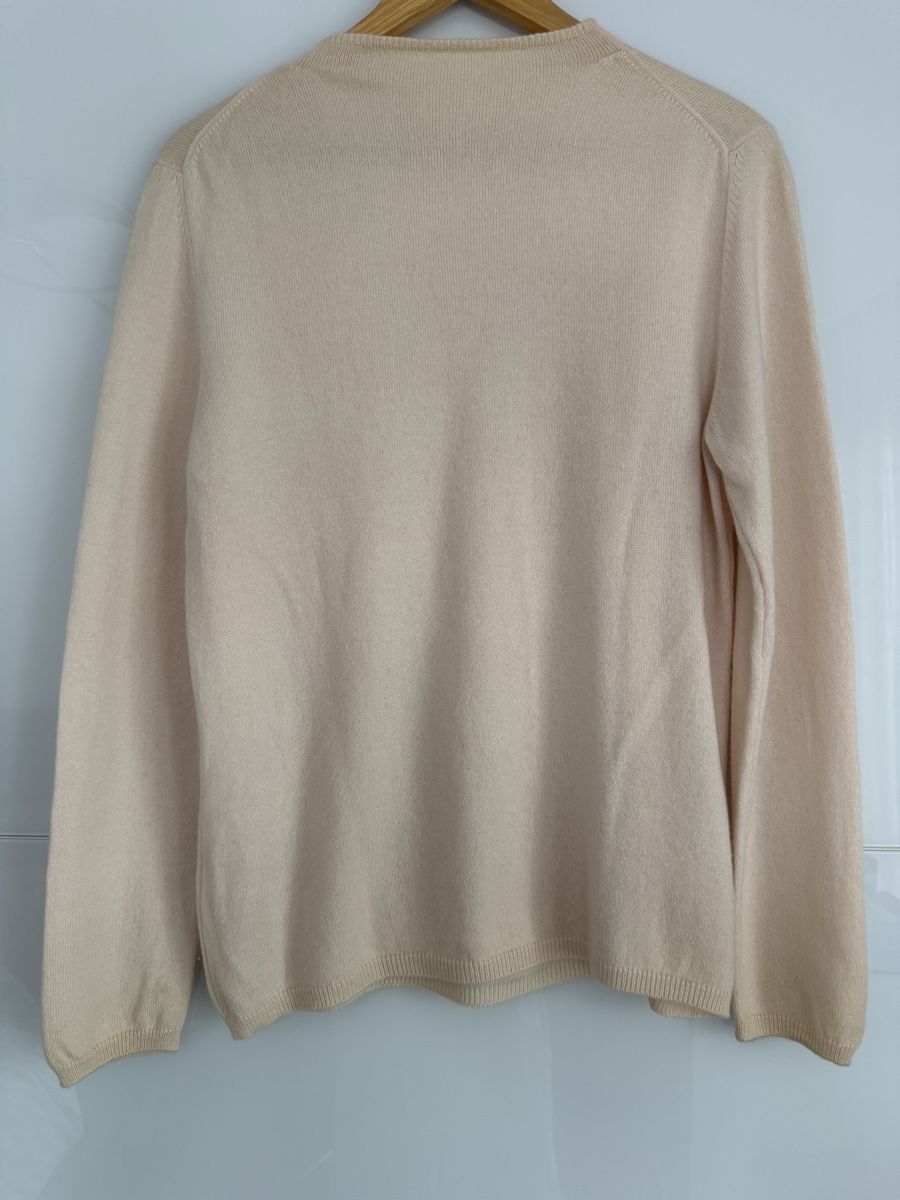 Maglioni & Felpe: 100% Kaschmirpullover in beige in der Gr. M – Usato da Grenchen venduto da servet.t 1