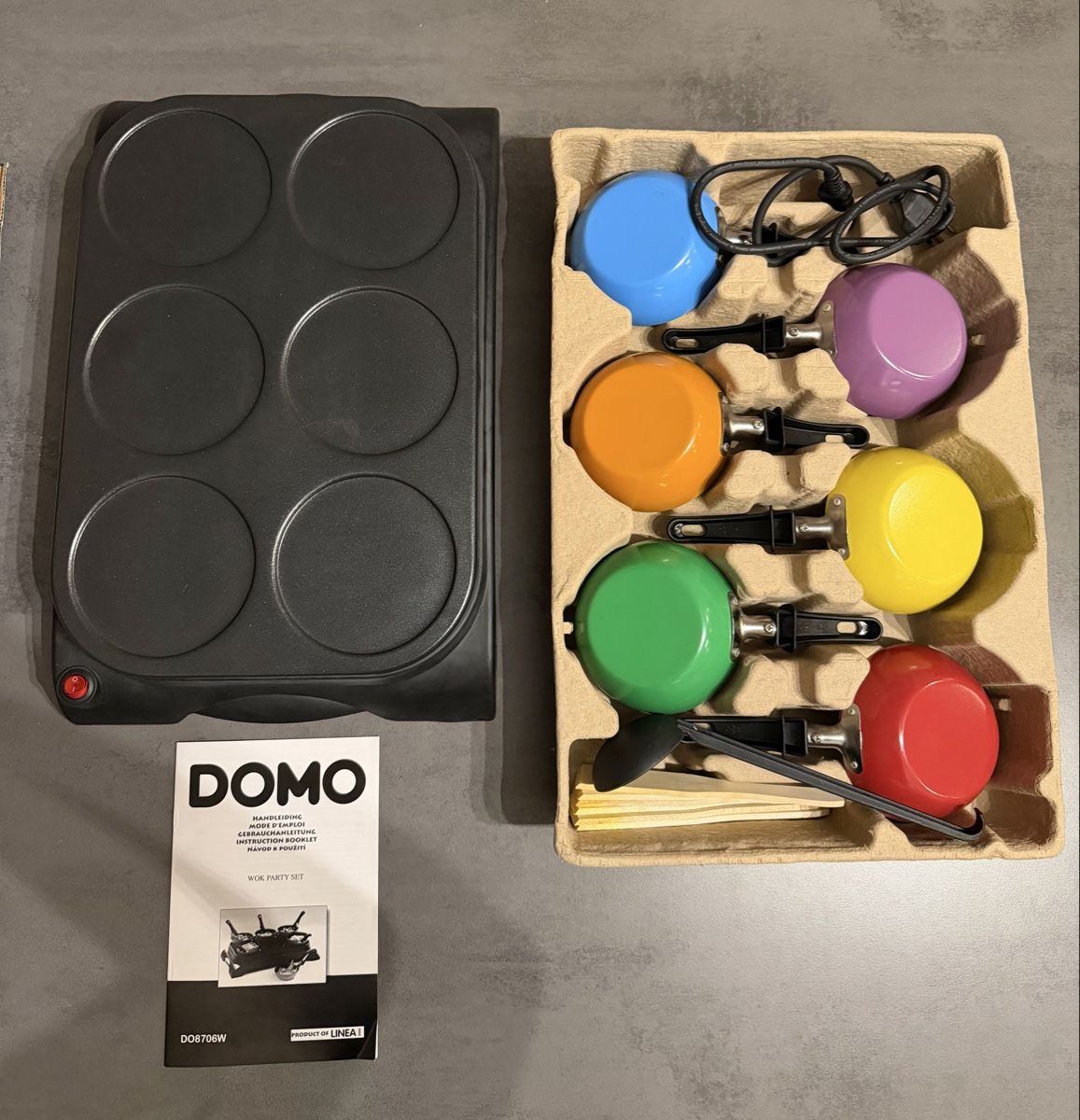 Elettrodomestici da cucina: Domo Wok Party Set – Usato da Chur venduto da fab_6y9s 1