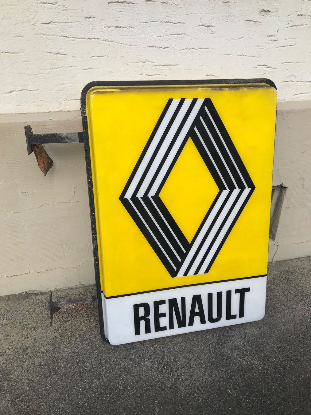 Insegne: Renault - Leuchtreklame (doppelseitig) – Usato da Erlinsbach venduto da Stu-ff 9