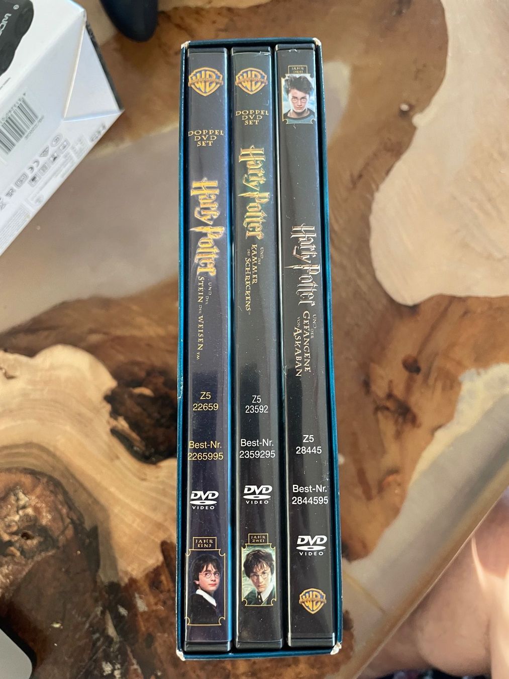 Tutti i DVDs: Harry Potter 1-3 DVD Box Set 6 Discs | – Usato da Engelburg venduto da Patmar 1