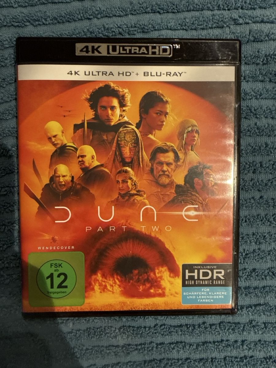 Alle DVDs: Dune Part Two 4K Ultra HD und Blu-ray – Gebraucht aus Buchs SG von Tolm