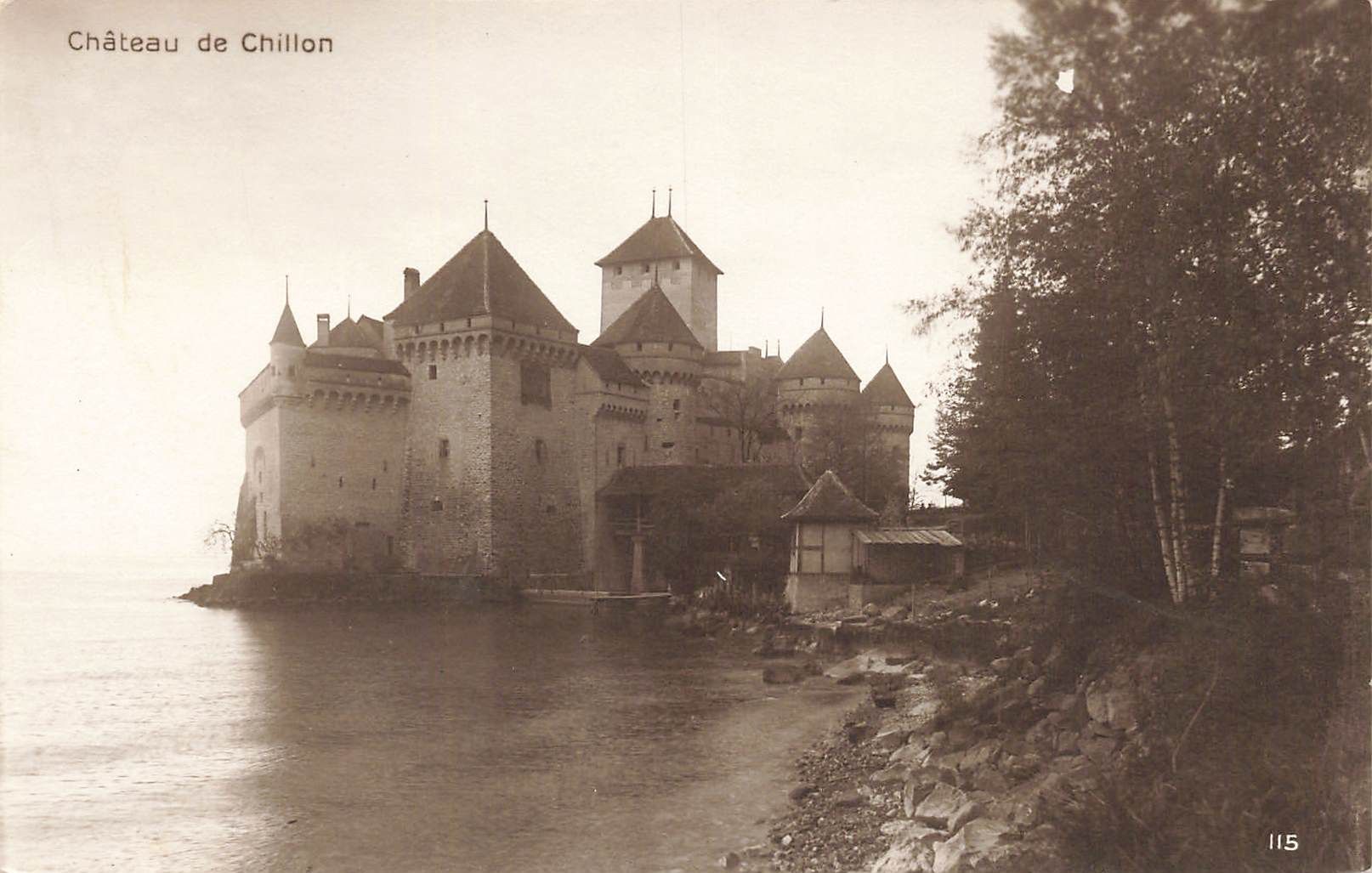 Cartes postales: Chillon VD Château de Chillon schloss – D'occasion à Biasca par Blenio71
