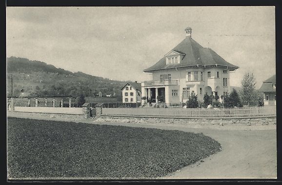 Ansichtskarten: AK Reinach, Blick auf eine Villa – Gebraucht aus Berlin von bartko-reher