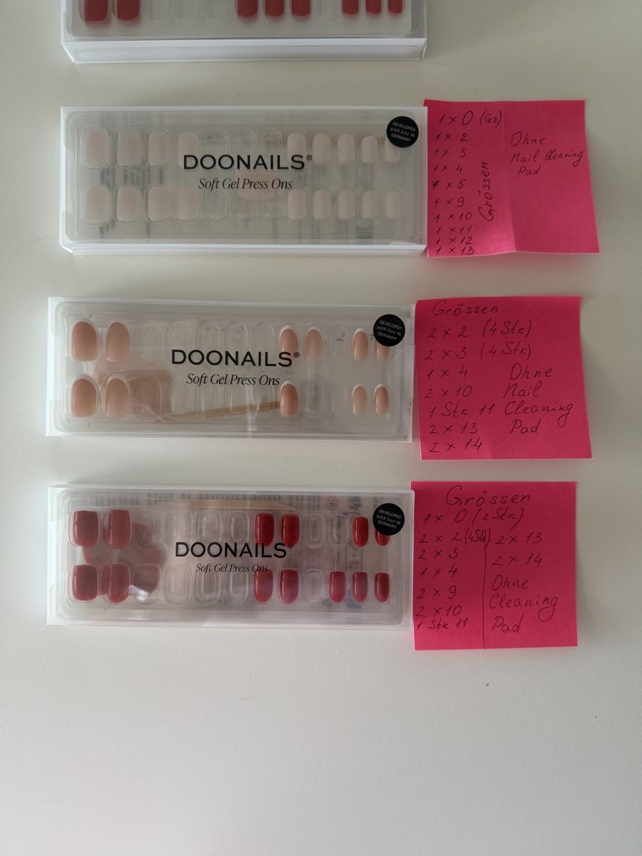 Künstliche Fingernägel: DOONAILS Soft Gel Press Ons  10 Packungen  – Neu (gemäss Beschreibung) aus Basel von Ksjusha 2