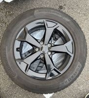 Roues complètes 215/65 T 17 noires Audi, Seat, Skoda