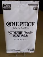 One Piece 1x Winner Pack 2026 Volume 2 Englisch