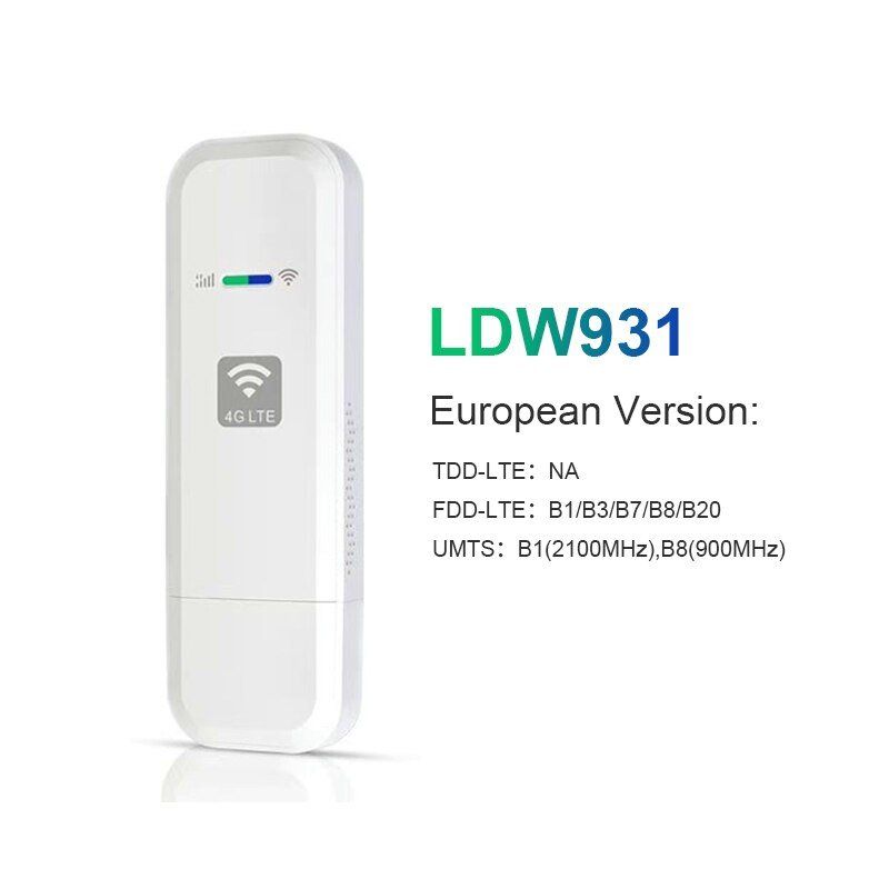 Modem & Router: 4G LTE USB WLAN Router Nano SIM bis 10 Geraete Win Linux – Nuovo e nell'imballaggio originale da Hundwil venduto da Equiply 1