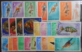 Grenada British ex. Kat. 271-300 gest. 1968