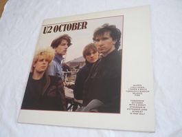 1x 12" Schallplatte - U2 october