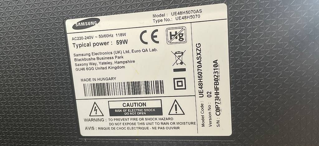 Televisori: samsung tv mit fernbedienung – Usato da Lachen venduto da jas_spc5 2