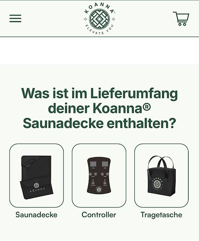Sauna & Zubehör: Infrarot Saunadecke von KOANNA – Gebraucht aus Amriswil von Lenny-2 2