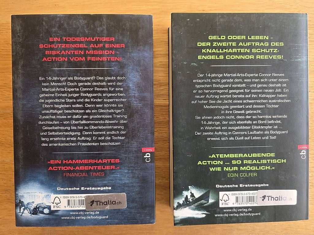 Libri: Bodyguard – Usato da Heimberg venduto da Cpidu 2