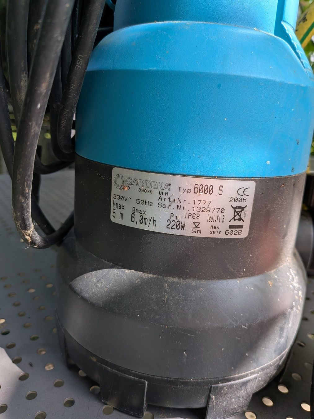 Gardena Pompe & Parti di ricambio: Tauchpumpe Gardena 6000s – Usato da Uster venduto da N_Busch 1
