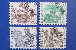 Serie 'Volksbräuche' 1982-84, Nr.676-679 - Ersttag
