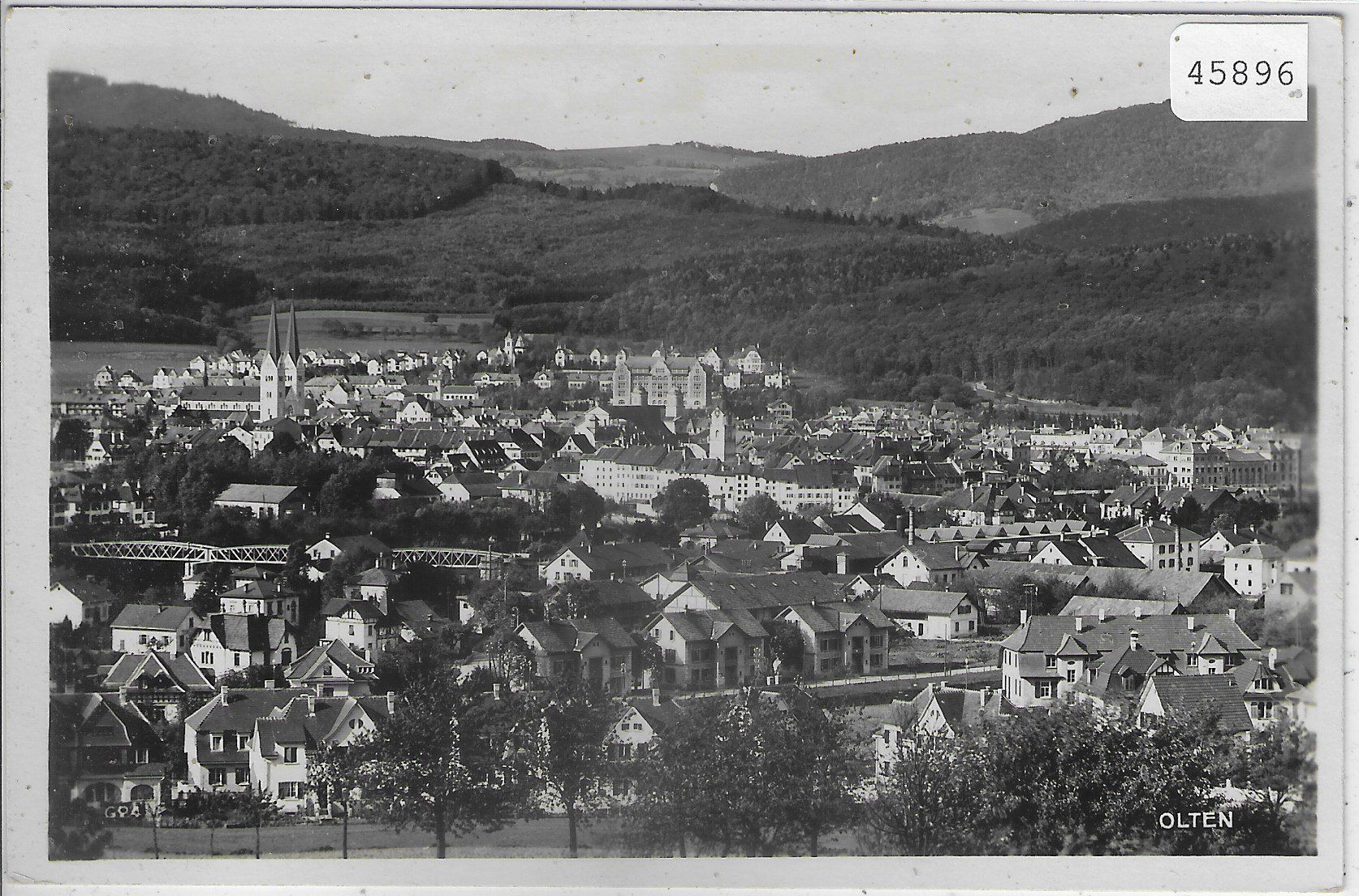 Cartoline postali: Olten - Generalansicht – Usato da Ettingen venduto da Kartenplanet