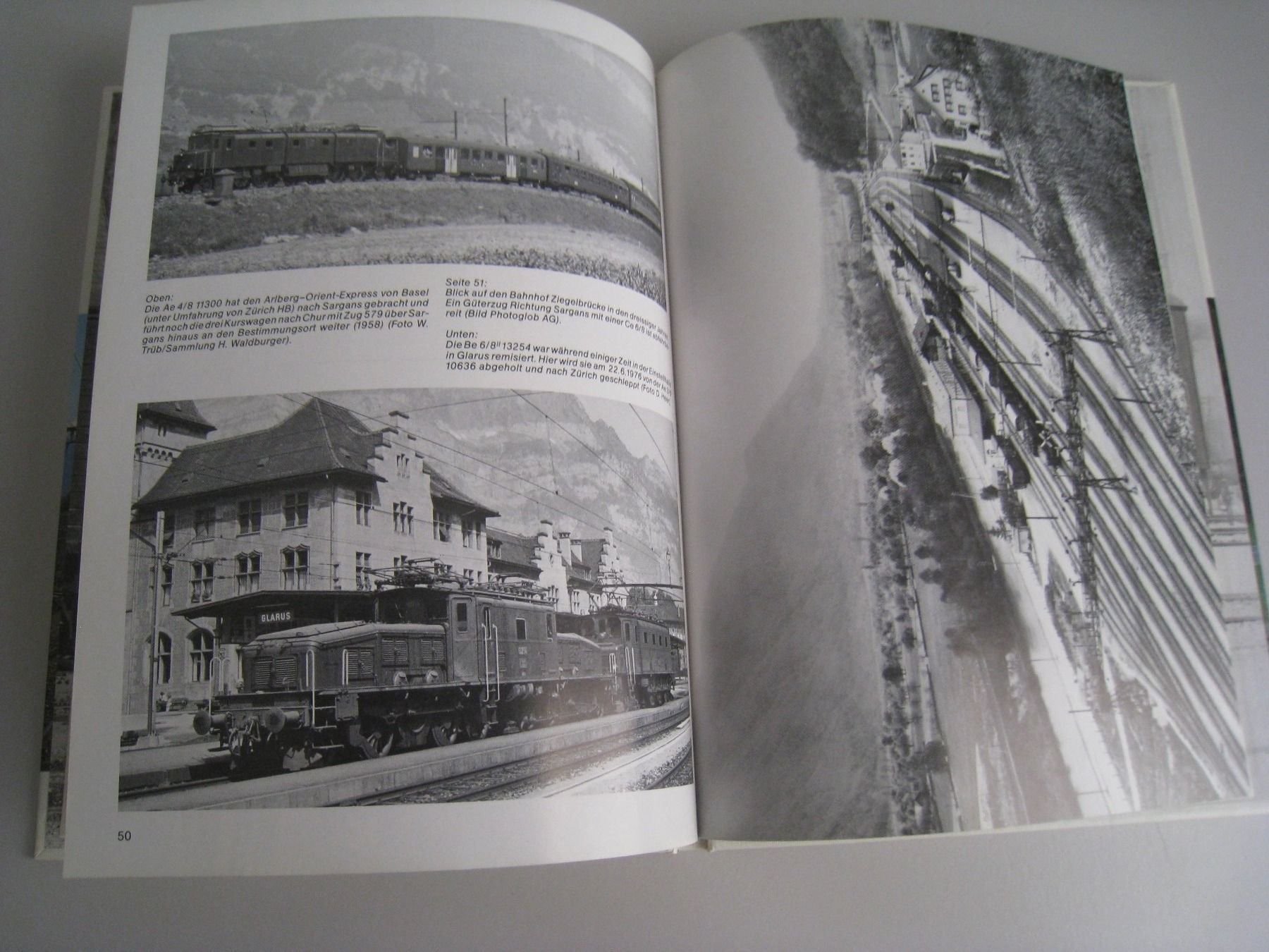 Libri: SBB an Walensee und Linth,  Minirex 1985 – Usato da Buchs ZH venduto da swiss-train 7