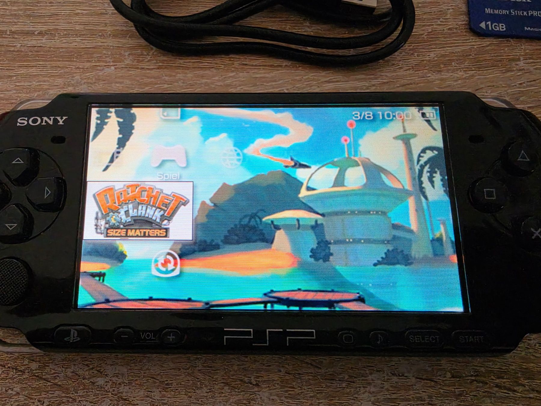 Sony Consoles: Sony PSP Playstation Portable 3000er Modell – D'occasion à Sempach par Knuckles17 1