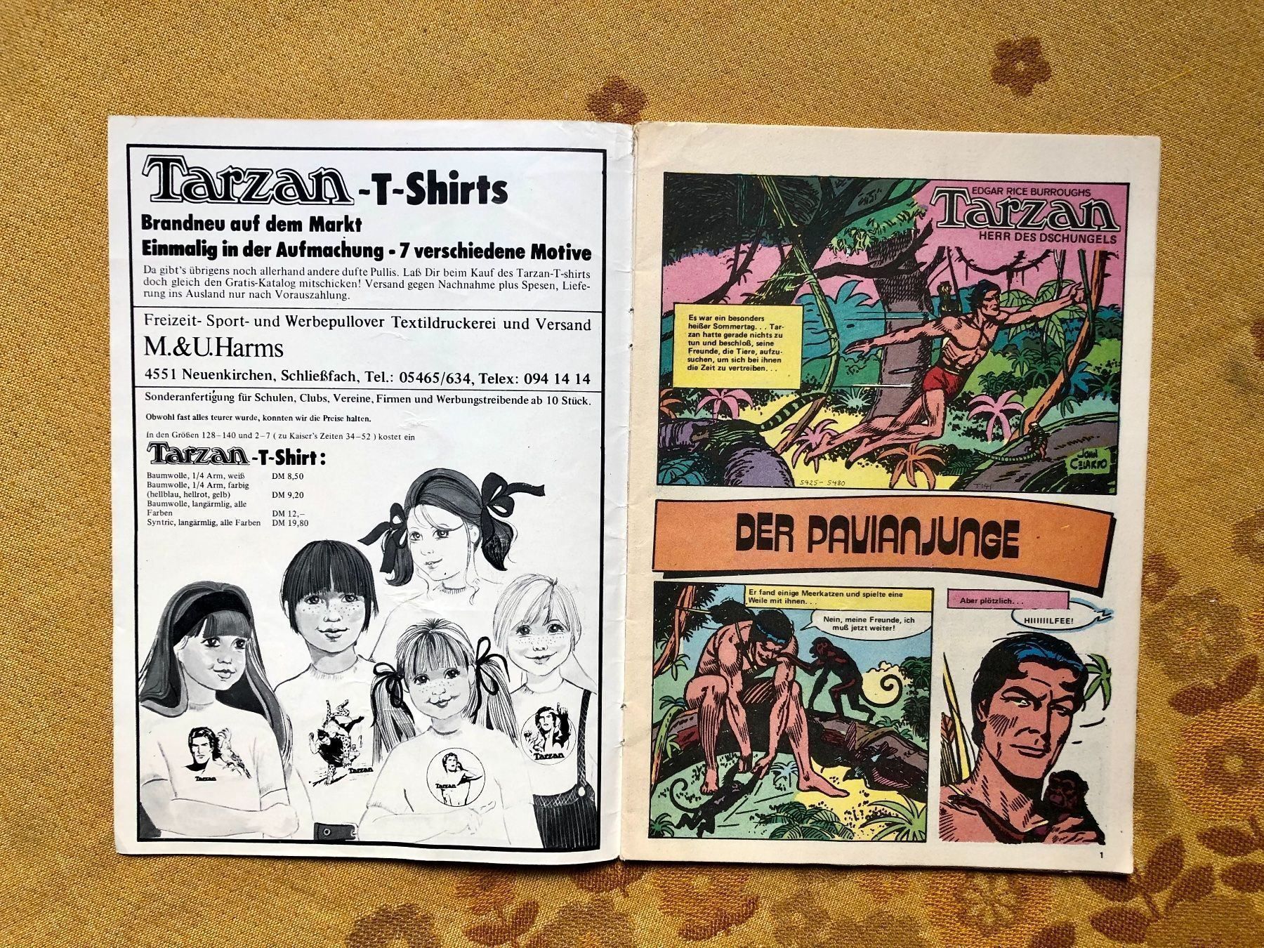 BD: Tarzan Heft Nr 135 von 1973 – D'occasion à Endingen par nathan05 1