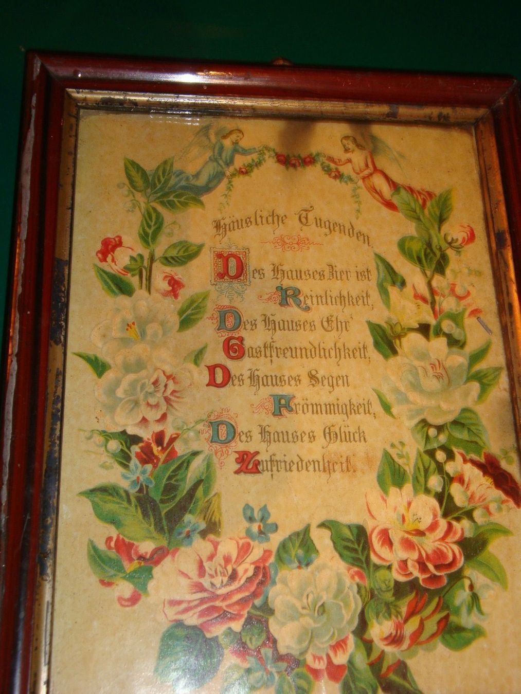 Foto & Immagini: 2 gerahmte religiöse Sinnsprüche – Usato da häusernmoos venduto da buc_8ftk 3