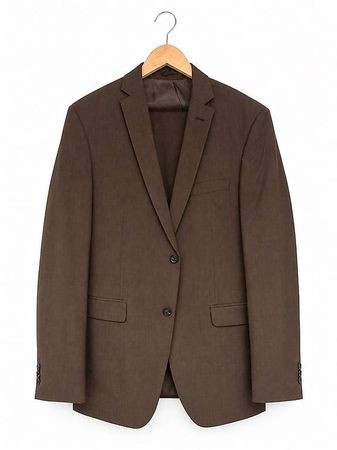Eleganter Herrenanzug WE  Braun  Sakko Gr. 51/Hose Gr. 52