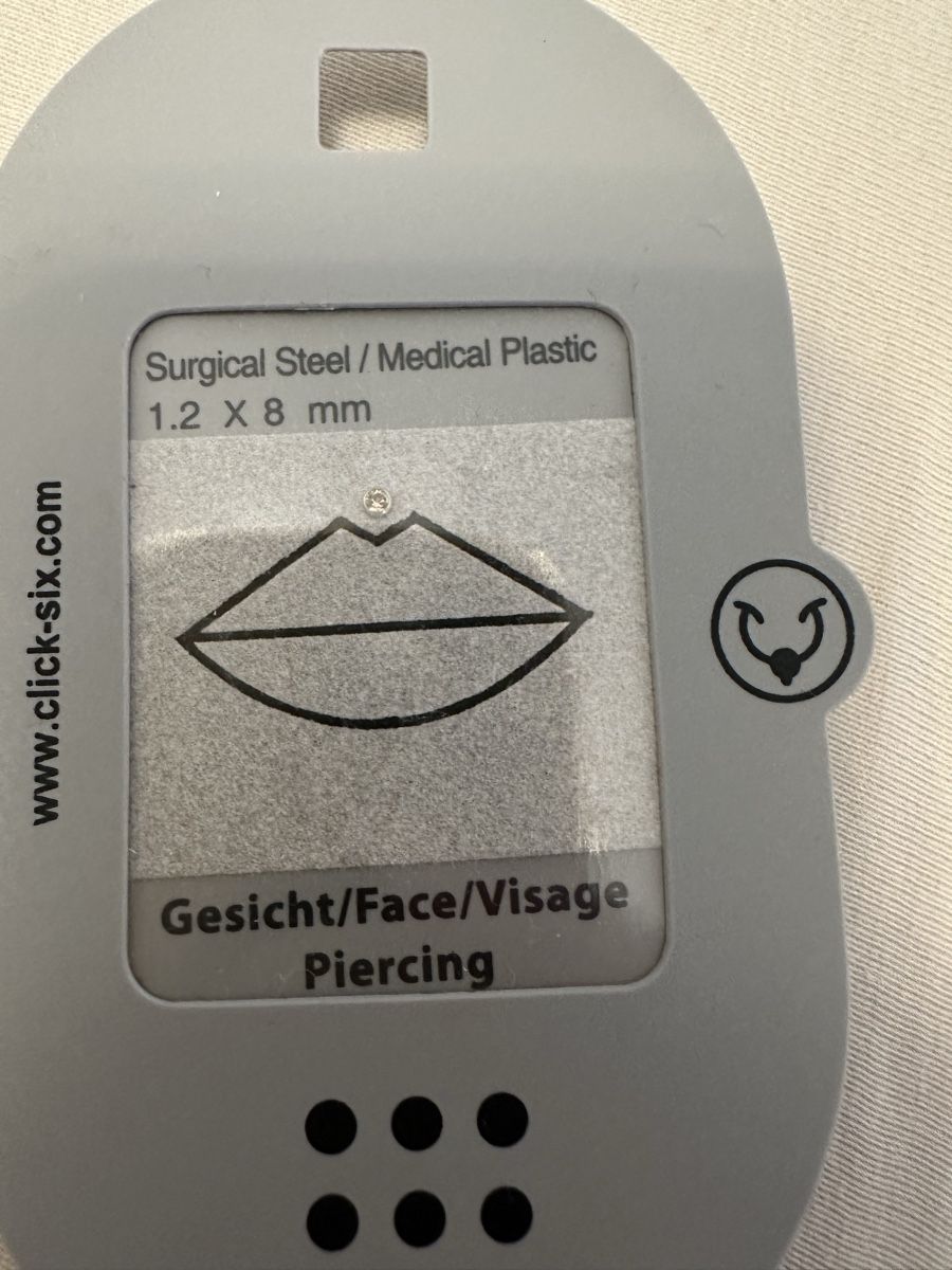 Piercingschmuck: Pircing – Neu und originalverpackt aus Wollerau von sesi2204